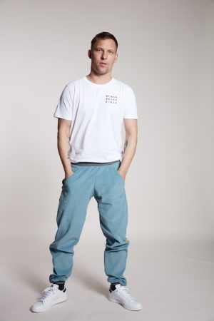 Cordhose mit Streifen von Elternhaus